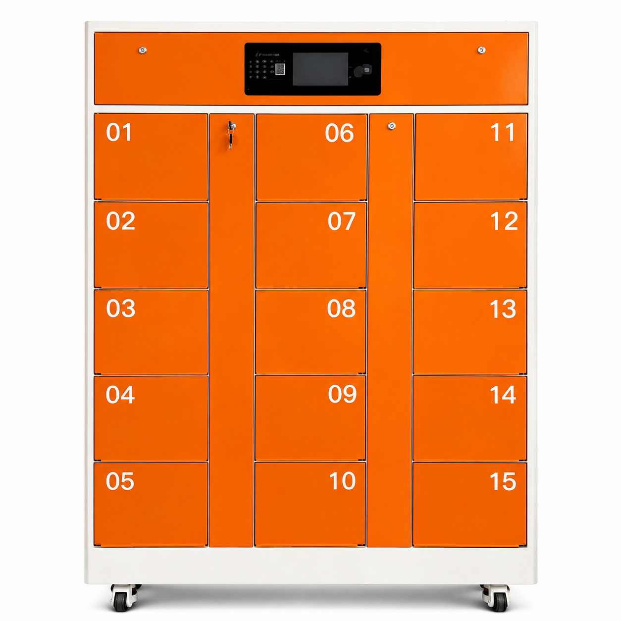 15-bay battery swapping cabinet