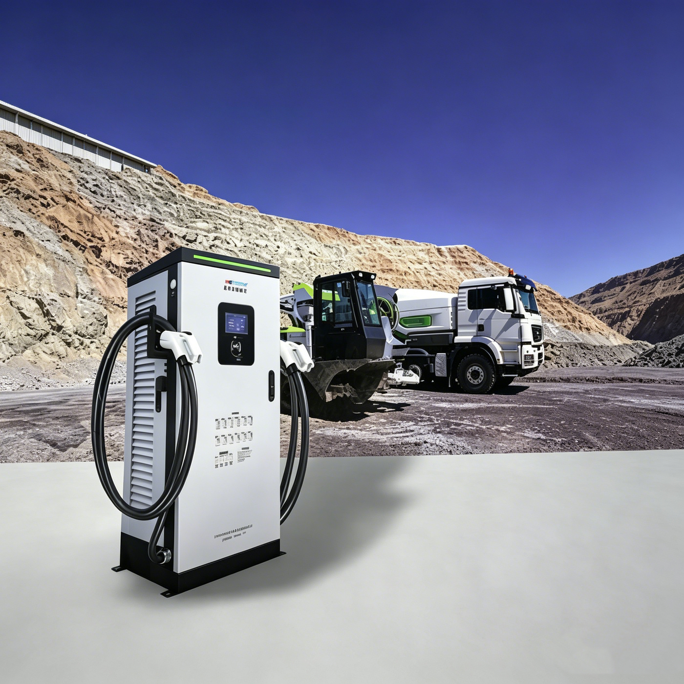 Heavy-duty truck EV charger